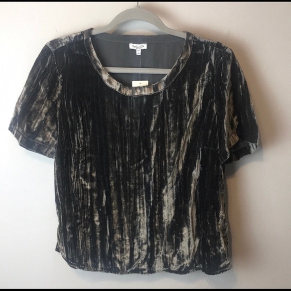 Splendid | Moonstone Velvet Top - Picture 2 of 5